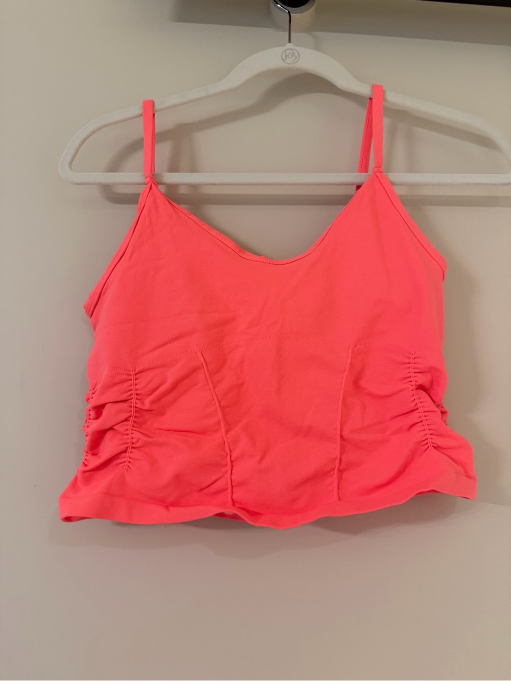 FP Movement by Free People Good Karma Ruched Crop Tank Top